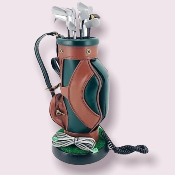 Novelty golf bag landline phone - Picture 1 of 10